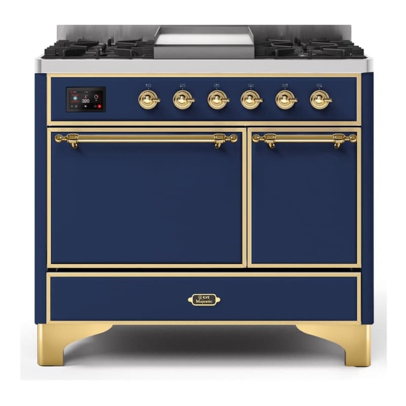 Majestic II Series 40" Dual Fuel Liquid Propane Freestanding Range