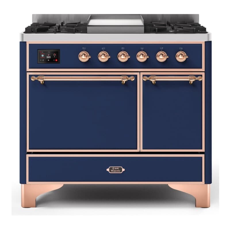 Majestic II Series 40" Dual Fuel Liquid Propane Freestanding Range
