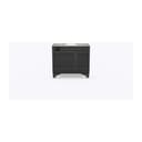Majestic II Series 40 inch Freestanding Dual Fuel Range with Natural Gas, 6 Sealed Brass Burners, Double Ovens, 3.82 cu. ft. Total Oven Capacity, Griddle, Convection Oven, Continuous Grates, Warming Drawer, with Bronze Trim view 2