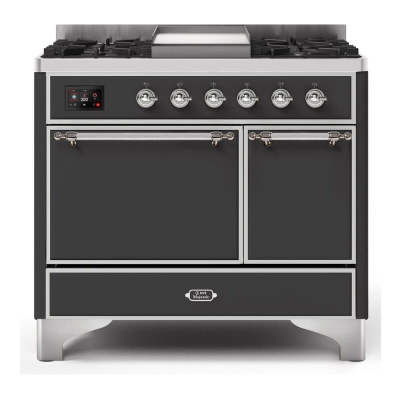 Majestic II Series 40" Dual Fuel Liquid Propane Freestanding Range
