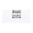 Majestic II 40 UMD10FDQNS3RAB Freestanding Dual Fuel Range with 6 Sealed Burners with Griddle Double Oven with Solid Door with Bronze knobs view 2