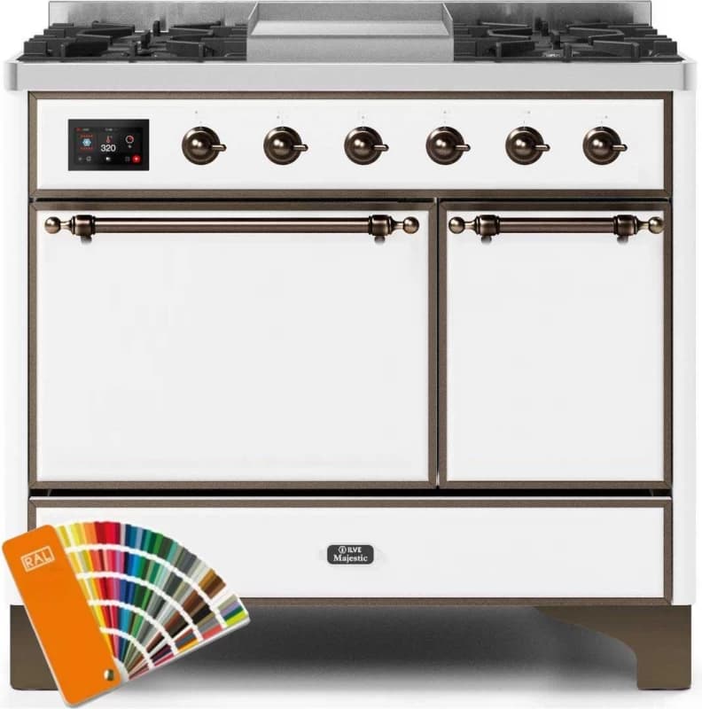 Majestic II Series 40" Dual Fuel Liquid Propane Freestanding Range