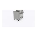 Majestic II Series 40" Dual Fuel Natural Gas Freestanding Range view 4
