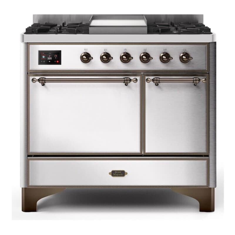 Majestic II Series 40" Dual Fuel Liquid Propane Freestanding Range