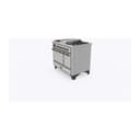 Majestic II Series 40" Dual Fuel Liquid Propane Freestanding Range view 5