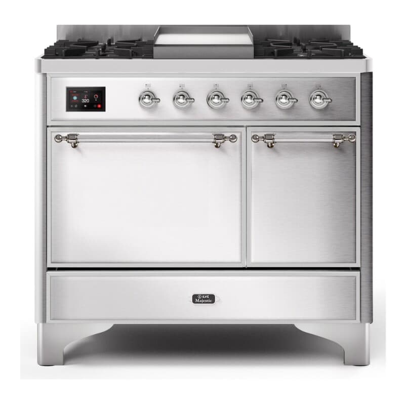 Majestic II Series 40" Dual Fuel Liquid Propane Freestanding Range