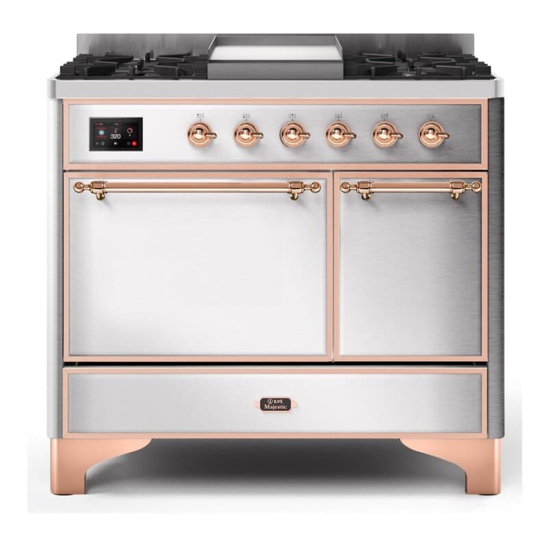 Majestic II Series 40" Dual Fuel Liquid Propane Freestanding Range