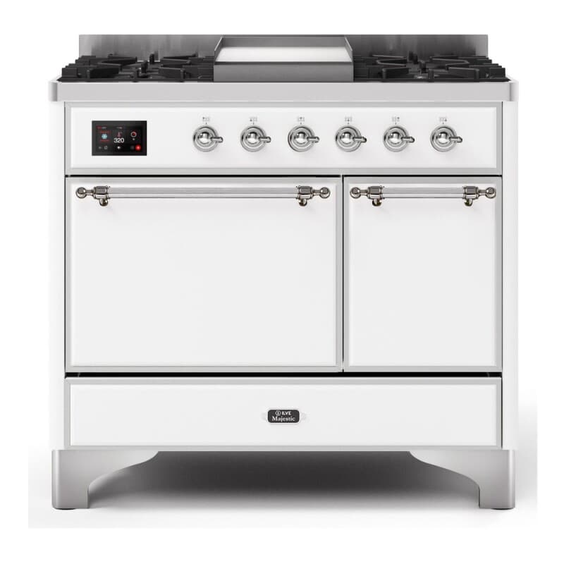 Majestic II Series 40" Dual Fuel Liquid Propane Freestanding Range