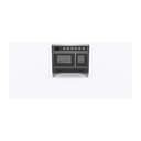 Majestic II Series 40 inch Freestanding Electric Induction Range with 6 Elements, Smoothtop Cooktop, 3.82 cu. ft. Total Oven Capacity, Convection Oven, Viewing Window, Warming Drawer, with Chrome Trim view 8