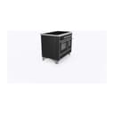 Majestic II Series 40 inch Freestanding Electric Induction Range with 6 Elements, Smoothtop Cooktop, 3.82 cu. ft. Total Oven Capacity, Convection Oven, Viewing Window, Warming Drawer, with Chrome Trim view 10