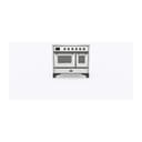 Majestic II 40 UMDI10NS3RAB Freestanding Electric Range Range with Induction Double Oven with Triple Glass Door with Bronze knobs view 2