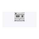 Majestic II 40 UMDI10NS3RAC Freestanding Electric Range Range with Induction Double Oven with Triple Glass Door with Chrome knobs view 2