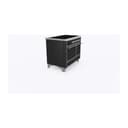 Majestic II Series 40 inch Freestanding Electric Induction Range with 6 Elements, Smoothtop Cooktop, 3.82 cu. ft. Total Oven Capacity, Convection Oven, Warming Drawer, with Chrome Trim view 4