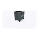 Majestic II Series 36 inch Freestanding Electric Induction Range with 5 Elements, Smoothtop Cooktop, 3.5 cu. ft. Total Oven Capacity, Convection Oven, Viewing Window, Storage Drawer, with Bronze Trim view 5