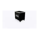 Majestic II Series 36 inch Freestanding Electric Induction Range with 5 Elements, Smoothtop Cooktop, 3.5 cu. ft. Total Oven Capacity, Convection Oven, Viewing Window, Warming Drawer, with Bronze Trim view 5