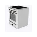 Majestic II 30 UMI30NE3RAB Freestanding Electric Range Range with Induction Single Oven with Triple Glass Door with Bronze knobs view 5