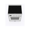 Majestic II 30 UMI30NE3RAC Freestanding Electric Range Range with Induction Single Oven with Triple Glass Door with Chrome knobs view 3