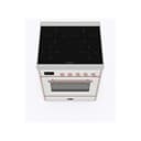Majestic II 30 UMI30NE3RAP Freestanding Electric Range Range with Induction Single Oven with Triple Glass Door with Copper knobs view 3