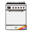 Majestic II 30 UMI30QNE3RAB Freestanding Electric Range Range with Induction Single Oven with Solid Door with Bronze knobs view 1