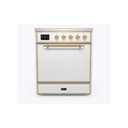 Majestic II 30 UMI30QNE3RAG Freestanding Electric Range Range with Induction Single Oven with Solid Door with Brass knobs view 2