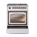 Nostalgie II Noblesse 30″ Dual Fuel Range  (Natural Gas, Triple Glass Door, RAL, Burnished) view 5