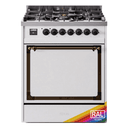 Nostalgie II Noblesse 30″ Dual Fuel Range  (Natural Gas, Solid Door, RAL, Burnished) view 1