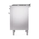 Nostalgie II Noblesse 36″ Dual Fuel Range (Natural Gas, Solid Door, Stainless Steel, Chrome) view 6