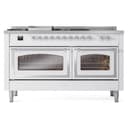 Nostalgie II Noblesse 60″ Dual Fuel Range      (7 Sealed Burners + Griddle + French Top, Liquid Propane, Triple Glass Door, RAL, Chrome) view 3