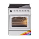Nostalgie II Noblesse 30″ Induction Range (Triple Glass Door, RAL, Chrome) view 1