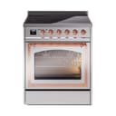 Nostalgie II Noblesse 30″ Induction Range (Triple Glass Door, Stainless Steel, Copper) view 1