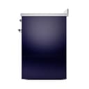 Nostalgie II Noblesse 30″ Induction Range (Solid Door, Midnight Blue, Chrome) view 5