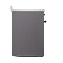 Nostalgie II Noblesse 30″ Induction Range (Solid Door, Graphite Matte, Burnished) view 4