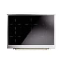 Nostalgie II Noblesse 36″ Induction Range   (Triple Glass Door, Graphite Matte, Brass) view 6