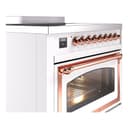 Nostalgie II Noblesse 36″ Induction Range   (Triple Glass Door, RAL, Copper) view 5