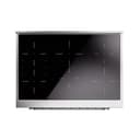 Nostalgie II Noblesse 36″ Induction Range   (Solid Door, Emerald Green, Chrome) view 3