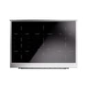 Nostalgie II Noblesse 36″ Induction Range   (Solid Door, Graphite Matte, Chrome) view 3
