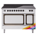 Nostalgie II Noblesse 48″ Induction Range  (Solid Door, RAL, Burnished) view 1