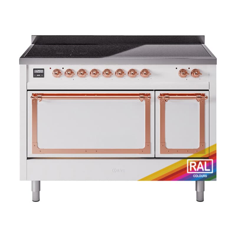 Nostalgie II Noblesse 48″ Induction Range (Solid Door, RAL, Copper)