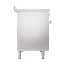 Nostalgie II Noblesse 48″ Induction Range  (Solid Door, Stainless Steel, Chrome) view 4
