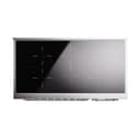 Nostalgie II Noblesse 48″ Induction Range  (Solid Door, White, Chrome) view 3