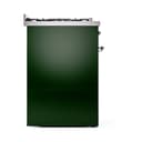 Nostalgie II 30 UP30NMPEGC Freestanding Dual Fuel Range with 5 Sealed Burners Single Oven with Triple Glass Door with Chrome knobs view 7