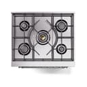 Nostalgie II 30 UP30NMPSSC Freestanding Dual Fuel Range with 5 Sealed Burners Single Oven with Triple Glass Door with Chrome knobs view 6