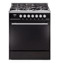 Professional Plus II 30 UP30QMPBK Freestanding Dual Fuel Range with 5 Sealed Burners Single Oven with Solid Door with Stainless Steel knobs view 1