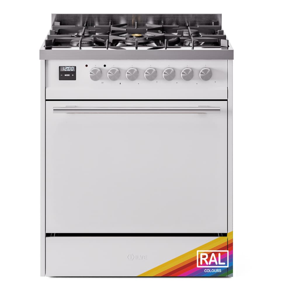 Professional Plus II 30 UP30QMPRA Freestanding Dual Fuel Range with 5 Sealed Burners Single Oven with Solid Door with Stainless Steel knobs