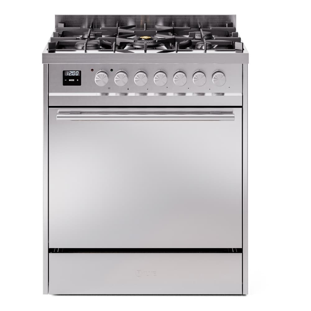 Professional Plus II 30 UP30QMPSS Freestanding Dual Fuel Range with 5 Sealed Burners Single Oven with Solid Door