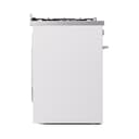 Professional Plus II 30 UP30QMPWH Freestanding Dual Fuel Range with 5 Sealed Burners Single Oven with Solid Door with Stainless Steel knobs view 4