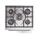Nostalgie II 30 UP30QNMPAWC Freestanding Dual Fuel Range with 5 Sealed Burners Single Oven with Solid Door with Chrome knobs view 4