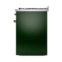 Nostalgie II 30 UP30QNMPEGC Freestanding Dual Fuel Range with 5 Sealed Burners Single Oven with Solid Door with Chrome knobs view 6