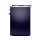 Nostalgie II 30 UP30QNMPMBG Freestanding Dual Fuel Range with 5 Sealed Burners Single Oven with Solid Door with Brass knobs view 6