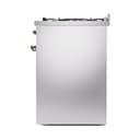 Nostalgie II 30 UP30QNMPSSB Freestanding Dual Fuel Range with 5 Sealed Burners Single Oven with Solid Door with Bronze knobs view 6